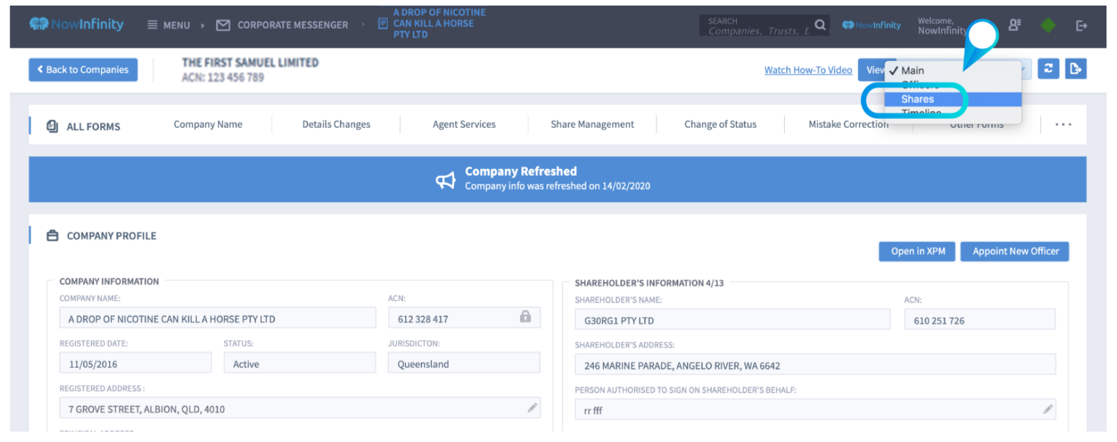 Asic form 484 change of address